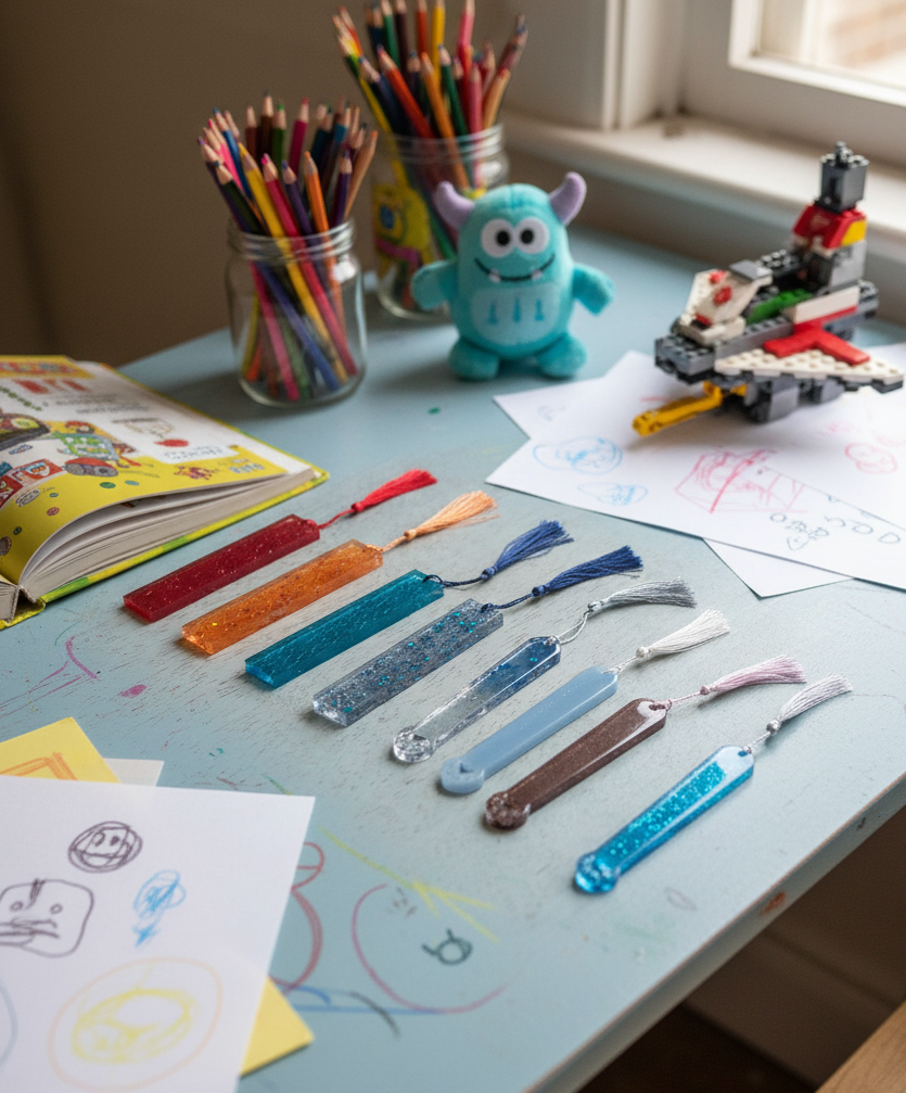 segnalibro, resina, resina epossidica, book, libro, cuccioli, zampa. leggere, lettura, read, orme, regalo, bomboniere, bomboniera