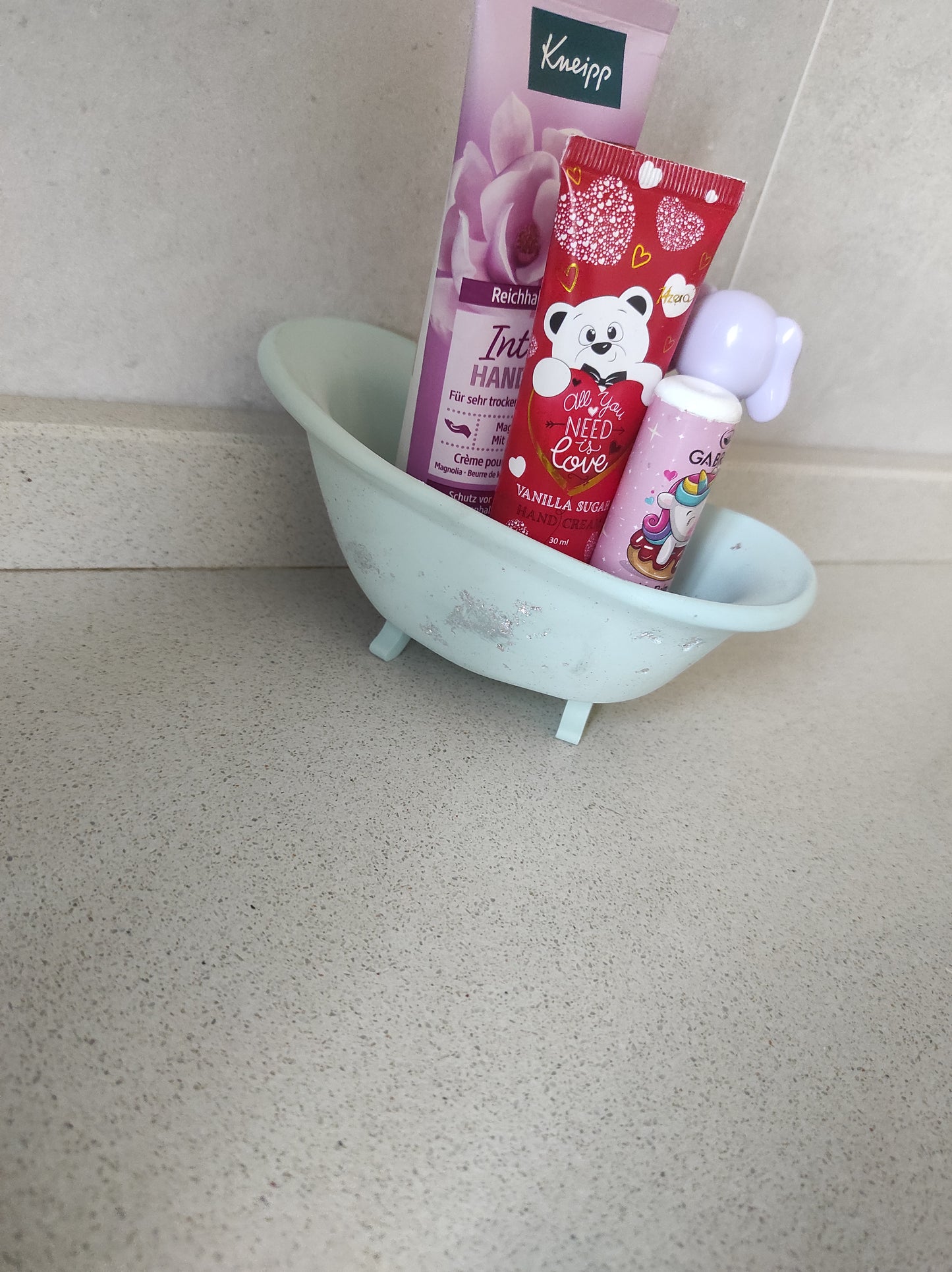 set bagno, vaschetta, organizzazione, contenitore, bagno, regalo