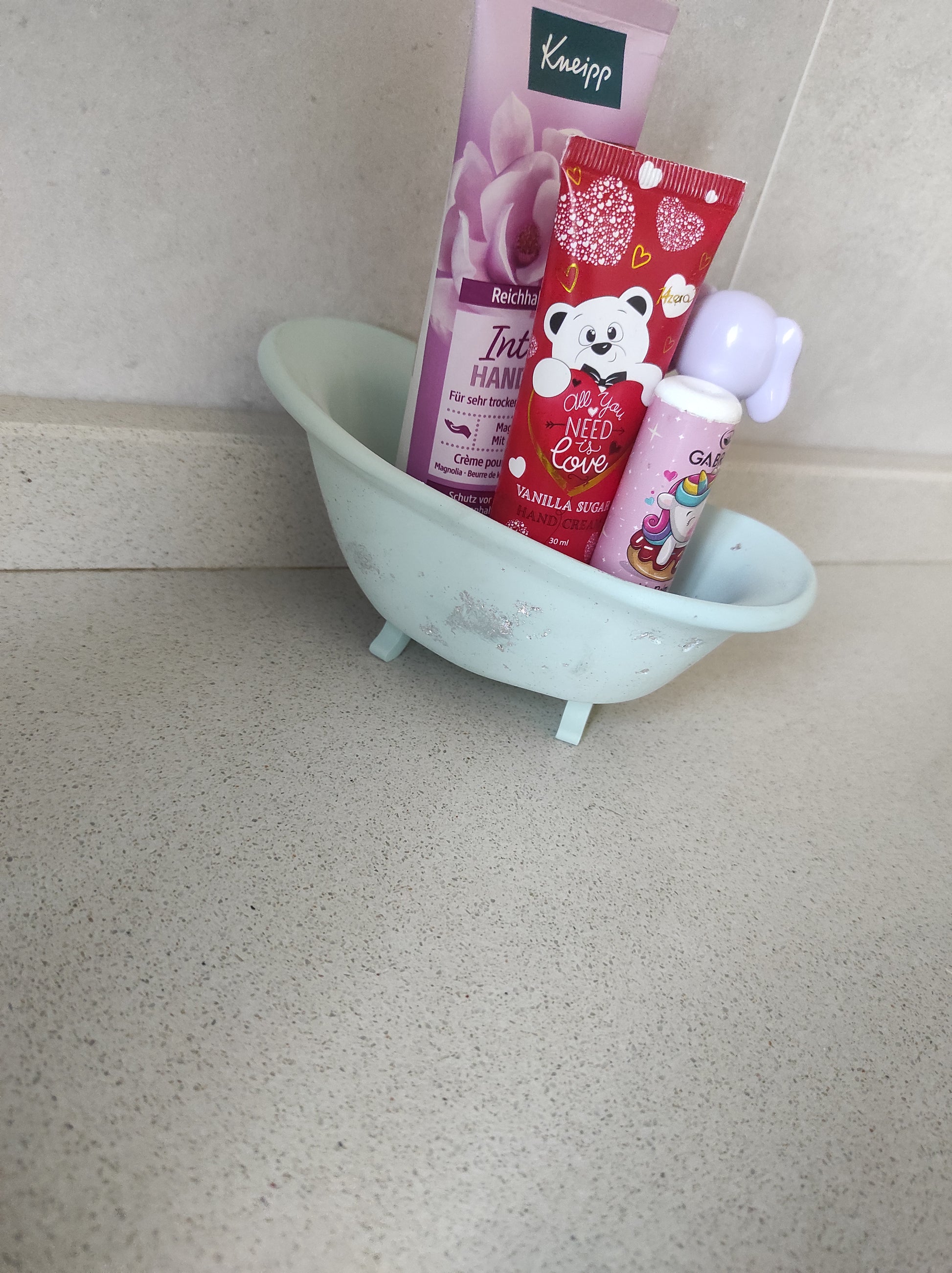 set bagno, vaschetta, organizzazione, contenitore, bagno, regalo