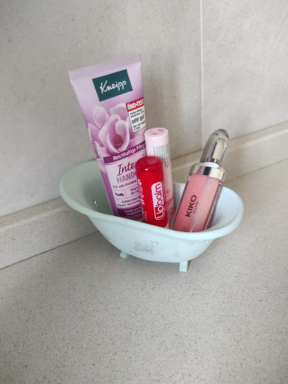 set bagno, vaschetta, organizzazione, contenitore, bagno, regalo