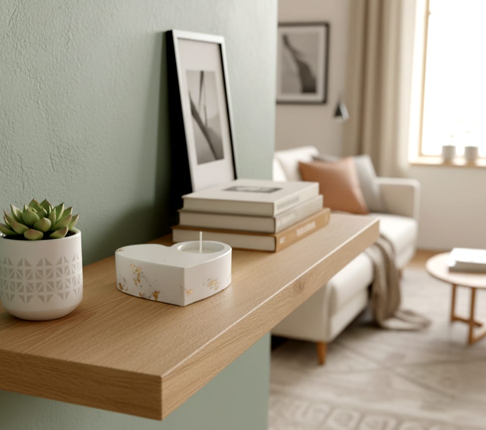 portacandela, cuore, cera di soia, arredamento, natale, regalo