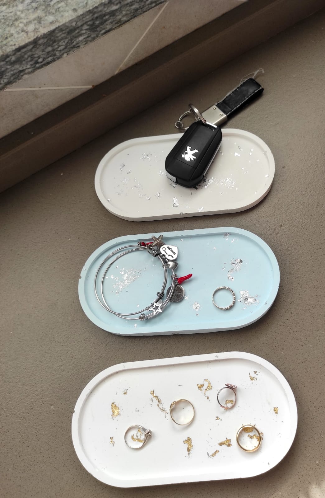 svuotatasche, resina, resina ecologica, arredo, casa, portagioielli, resina, regalo, bomboniere, bomboniera