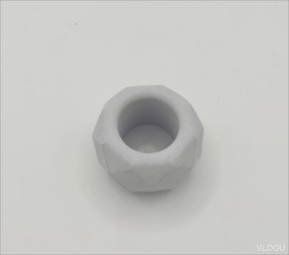 vasi, resina ecologica, porta oggetti, fiori di carta, piante grasse, arredamento, casa, primavera, regalo, battessimo, comunione, cresima, matrimonio, bomboniera
